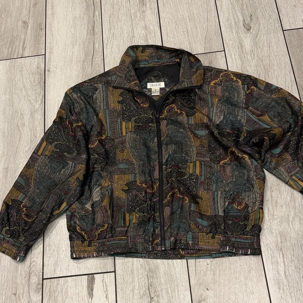 Selene Sport Multicolor Silk Jacket